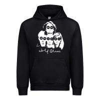 Black wolf alice  müsïc Urban Hoodie - linhVisuals