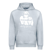 Heather Grey wolf alice  müsïc Urban Hoodie - linhVisuals