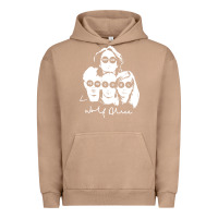 Pigment Burro wolf alice  müsïc Urban Hoodie - linhVisuals
