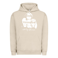 Pigment French Oak wolf alice  müsïc Urban Hoodie - linhVisuals