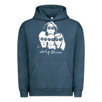 Pigment Midnight Navy wolf alice  müsïc Urban Hoodie - linhVisuals