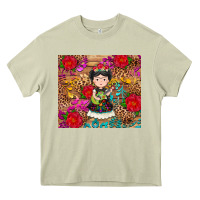 Mossy Mexican girl Heavy Core Tee - RanaPortraitStore