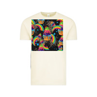 Vintage Arctic pride cupcake seamless pattern Vintage Tee - FaDigitalArtStudio
