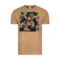 Vintage Camel pride cupcake seamless pattern Vintage Tee - FaDigitalArtStudio