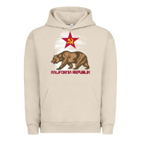 Pigment French Oak california republic communist kalifornia t shirt Urban Hoodie - linhVisuals