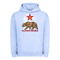 Pigment Grape Ice california republic communist kalifornia t shirt Urban Hoodie - linhVisuals