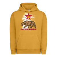 Pigment Peanut Butter california republic communist kalifornia t shirt Urban Hoodie - linhVisuals