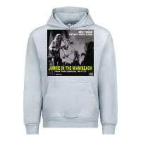 Heather Grey Neil Young Urban Hoodie - linhVisuals
