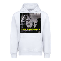 White Neil Young Urban Hoodie - linhVisuals