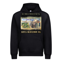 Black Neil Young Urban Hoodie - linhVisuals