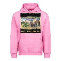Fuchsia Pink Neil Young Urban Hoodie - linhVisuals