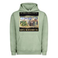 Pigment Oil Green Neil Young Urban Hoodie - linhVisuals