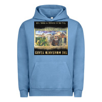 Pigment Pebble Blue Neil Young Urban Hoodie - linhVisuals