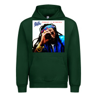 Forest Green buju banton reggae Urban Hoodie - linhVisuals