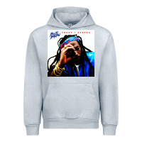 Heather Grey buju banton reggae Urban Hoodie - linhVisuals