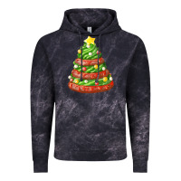 Cloud Black green chocolate christmas cookie cake Vintage Hoodie - FaDigitalArtStudio