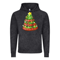 Vintage Black green chocolate christmas cookie cake Vintage Hoodie - FaDigitalArtStudio