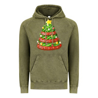 Vintage Olive green chocolate christmas cookie cake Vintage Hoodie - FaDigitalArtStudio