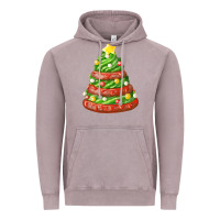 Vintage Zinc green chocolate christmas cookie cake Vintage Hoodie - FaDigitalArtStudio