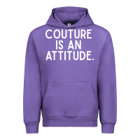 Tulip couture is an attitude fashion quote Urban Hoodie - linhVisuals