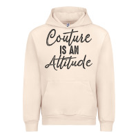 Sandshell couture is an attitude inspirational fashion quote cute lettering text Urban Hoodie - linhVisuals