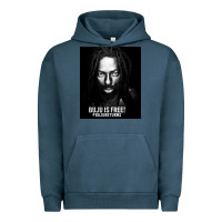 Pigment Midnight Navy buju banton reggae Urban Hoodie - linhVisuals