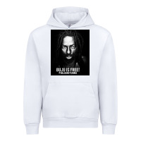 White buju banton reggae Urban Hoodie - linhVisuals