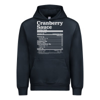 Navy cranberry sauce nutrition facts funny thanksgiving christmas food nutr Urban Hoodie - linhVisuals