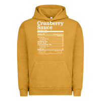 Pigment Peanut Butter cranberry sauce nutrition facts funny thanksgiving christmas food nutr Urban Hoodie - linhVisuals
