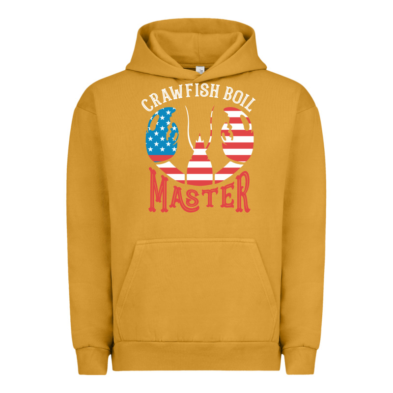 Crawfish Boil Master American  Flag Us Big Red Lobster Design Urban Hoodie by linhVisuals | Teevron