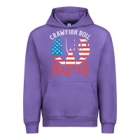 Tulip crawfish boil master american  flag us big red lobster design Urban Hoodie - linhVisuals