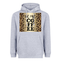Heather Grey but first coffee Heavyweight Hoodie - JahusDesignShop