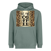 Sage but first coffee Heavyweight Hoodie - JahusDesignShop
