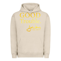 Pigment French Oak good trouble john lewis signature Urban Hoodie - linhVisuals