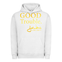 Pigment Lunar Rock good trouble john lewis signature Urban Hoodie - linhVisuals