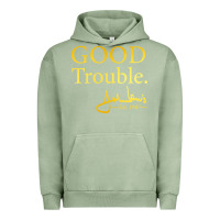 Pigment Oil Green good trouble john lewis signature Urban Hoodie - linhVisuals