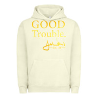 Pigment Pistachio good trouble john lewis signature Urban Hoodie - linhVisuals