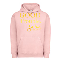 Pigment Salmon good trouble john lewis signature Urban Hoodie - linhVisuals