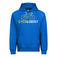 Cobalt cycologist funny cycling and bicycle sport design cycler humor gift bi Urban Hoodie - linhVisuals