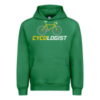 Emerald cycologist funny cycling and bicycle sport design cycler humor gift bi Urban Hoodie - linhVisuals