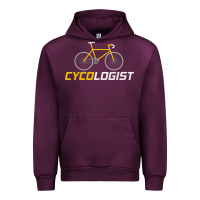 Mauve Wine cycologist funny cycling and bicycle sport design cycler humor gift bi Urban Hoodie - linhVisuals