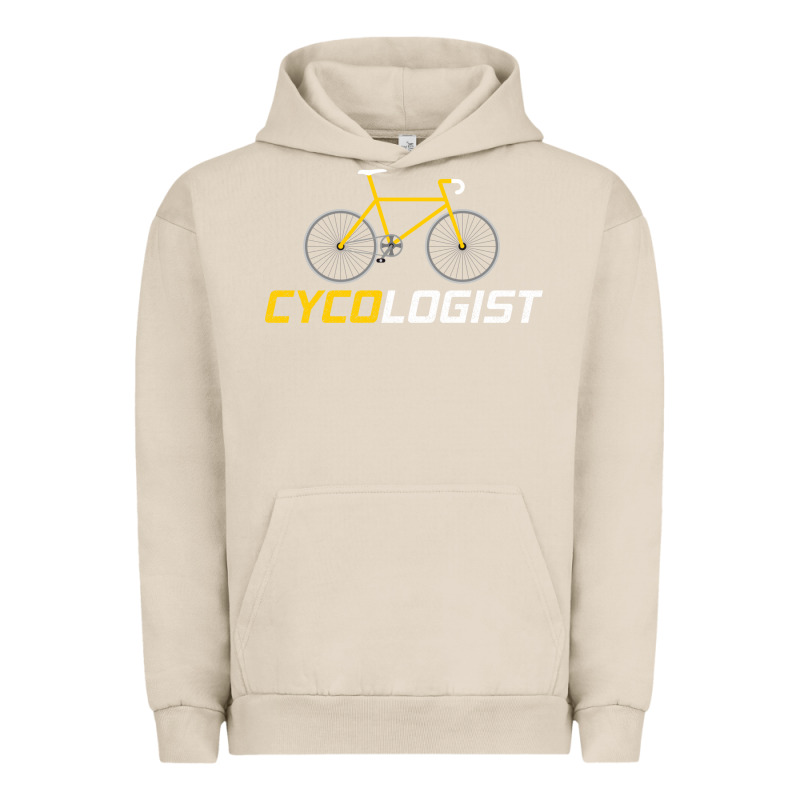 Cycologist Funny Cycling And Bicycle Sport Design Cycler Humor Gift Bi Urban Hoodie by linhVisuals | Teevron