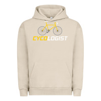 Pigment French Oak cycologist funny cycling and bicycle sport design cycler humor gift bi Urban Hoodie - linhVisuals