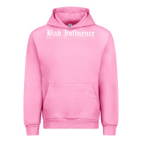 Fuchsia Pink bad influence funny Urban Hoodie - linhVisuals