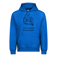 Cobalt Car Seat Headrest Urban Hoodie - linhVisuals