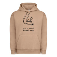 Pigment Burro Car Seat Headrest Urban Hoodie - linhVisuals