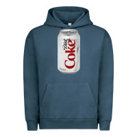 Pigment Midnight Navy Diet Cola Coke Urban Hoodie - linhVisuals