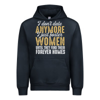 Navy don't date anymore i just foster women until they find their forever h Urban Hoodie - linhVisuals