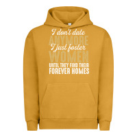 Pigment Peanut Butter don't date anymore i just foster women until they find their forever h Urban Hoodie - linhVisuals