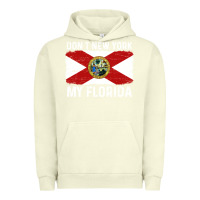 Pigment Pistachio don't new york my florida vintage flag funny saying gift Urban Hoodie - linhVisuals